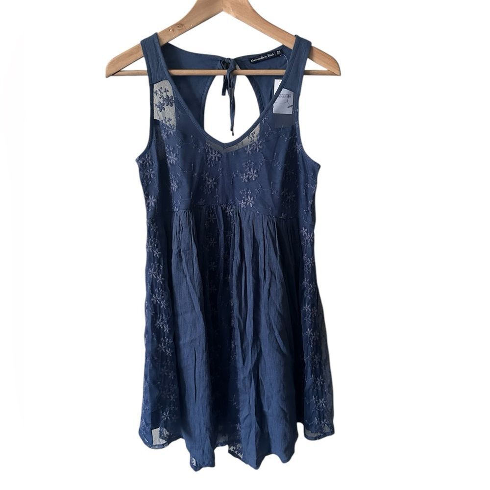 Abercrombie & Fitch Blue Lace Dress